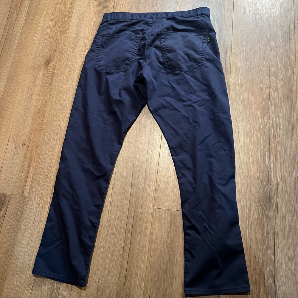 Nike Golf 5 Pocket Slim Flex Pant Men’s Navy Blue Pants Athletic Dri Fit 30 x 30 - Picture 8 of 8